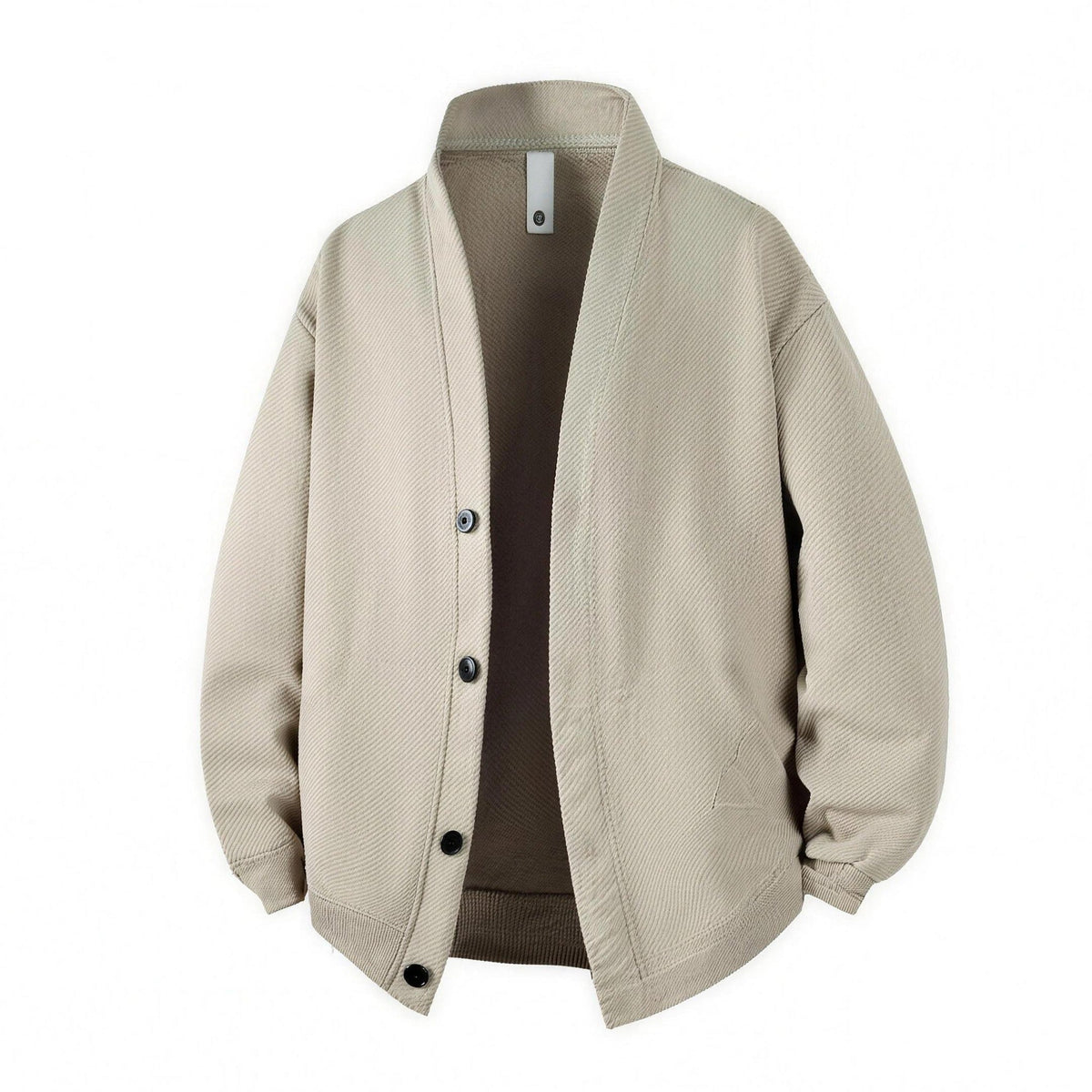 Cardigan Herren | Relaxed Fit | Knopfleiste | Taschen