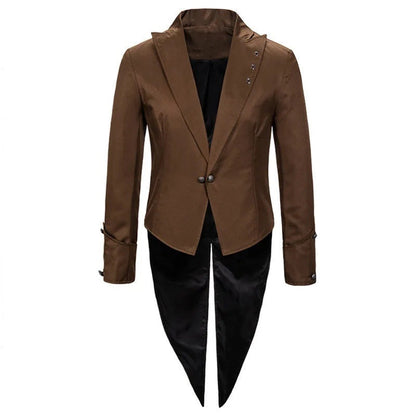 Vampir Frack Herren | Gothic Jacke | Schwalbenschwanz | 3 Farben