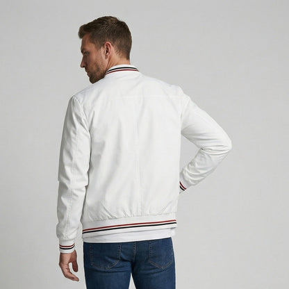 Blouson Herren | Stehkragen | Gestreifte Bündchen | Wasserabweisend