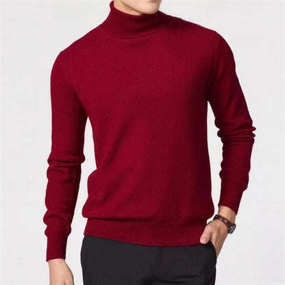 Feinstrick Rollkragenpullover Herren | Regular Fit | Zeitlos