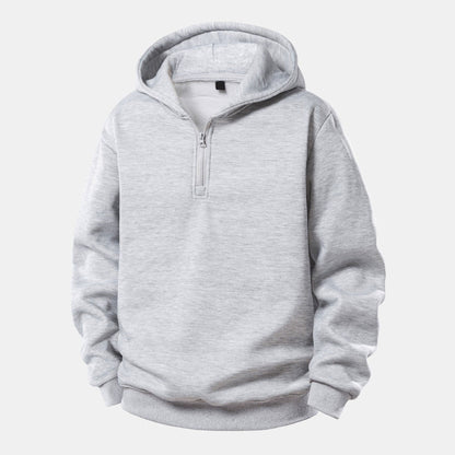 Halfzip Hoodie Trainingsanzug Herren | Jogginghose mit Bündchen | 2 Farben-Chaps Herrenmode