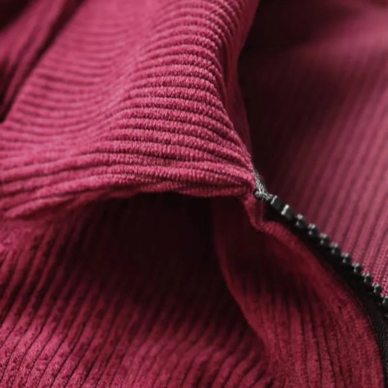 Cordanzug Herren | Jacke mit Reißverschluss | Weite Hose | 5 Farben-Chaps Herrenmode
