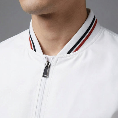 Blouson Herren | Stehkragen | Gestreifte Bündchen | Wasserabweisend
