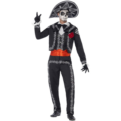 Dia de los Muertos Kostüm Herren | Sombrero | Jacke | Hose-Chaps Herrenmode