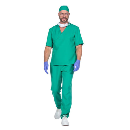 Arzt Kostüm Herren | Chirurg | Kasack | Hose | Mundschutz