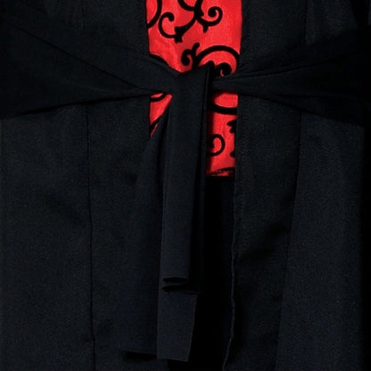 Vampir Outfit Herren | Jacke mit Hemd | Jabot | Hose-Chaps Herrenmode