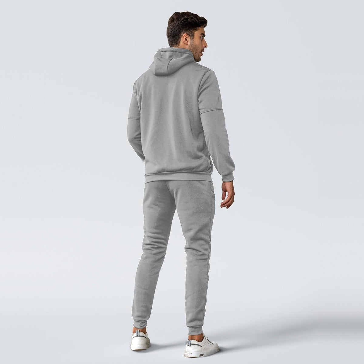 Jogginganzug Herren mit Reißverschlusstaschen | Zip Hoodie | 4 Farben
