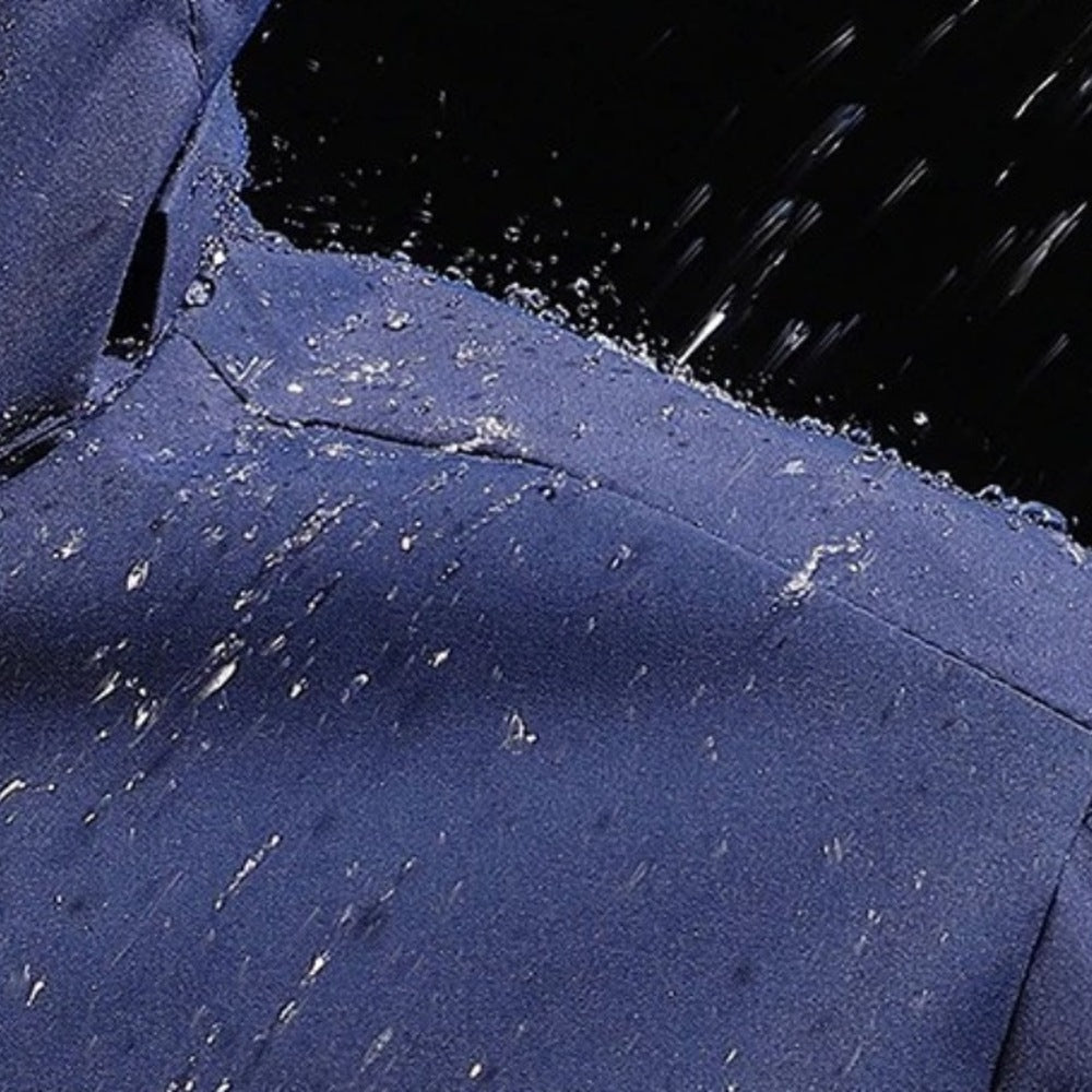 Wasserdichte Outdoorjacke Herren | Kapuze | Winddicht | Leicht