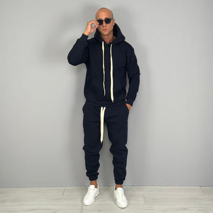 Kapuzen-Jogginganzug Herren | Hoodie und Jogginghose | 14 Farben