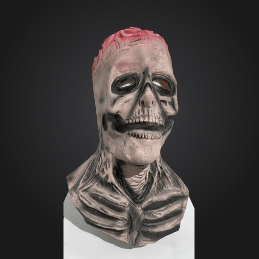 Latex Maske | Skelett | Vollkopf | Mit oder ohne Hut-Chaps Herrenmode