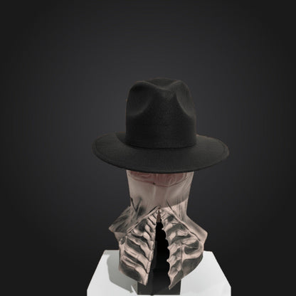 Latex Maske | Skelett | Vollkopf | Mit oder ohne Hut-Chaps Herrenmode
