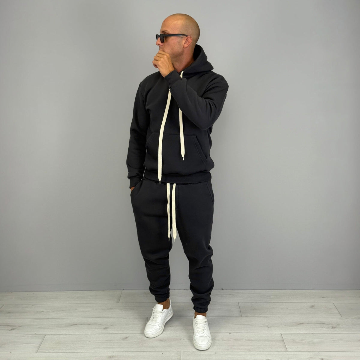 Kapuzen-Jogginganzug Herren | Hoodie und Jogginghose | 14 Farben