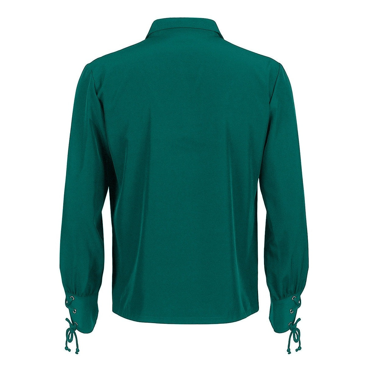 Mittelalter Hemd Herren | Schnürung | V-Ausschnitt | Langarm | 6 Farben-Chaps Herrenmode