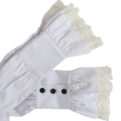 Rüschenhemd Herren | Vampir | Pirat | Jabot | Viktorianisch | 11 Stile-Chaps Herrenmode