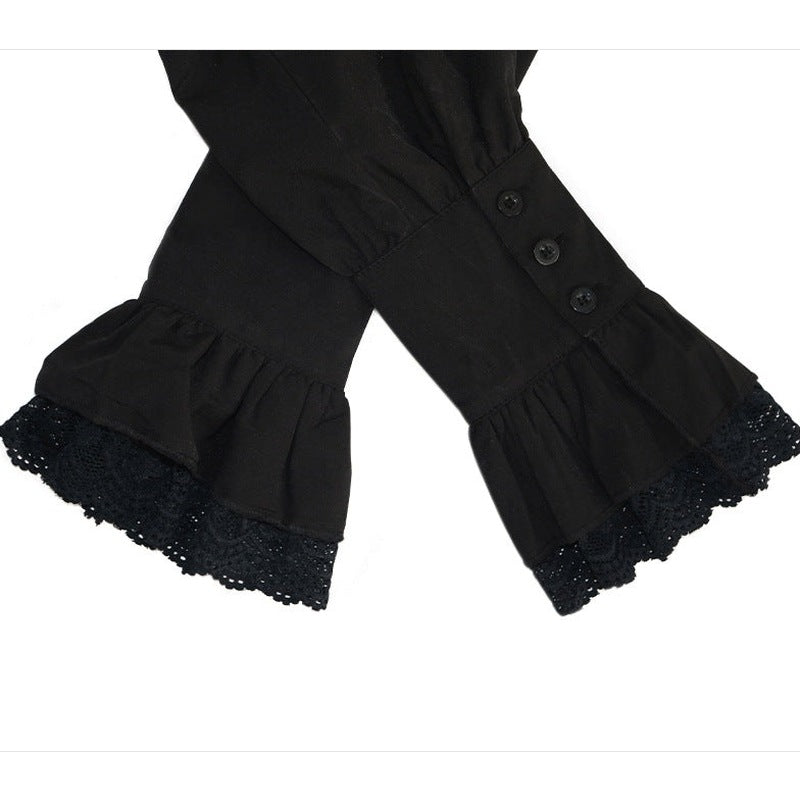 Rüschenhemd Herren | Vampir | Pirat | Jabot | Viktorianisch | 11 Stile-Chaps Herrenmode