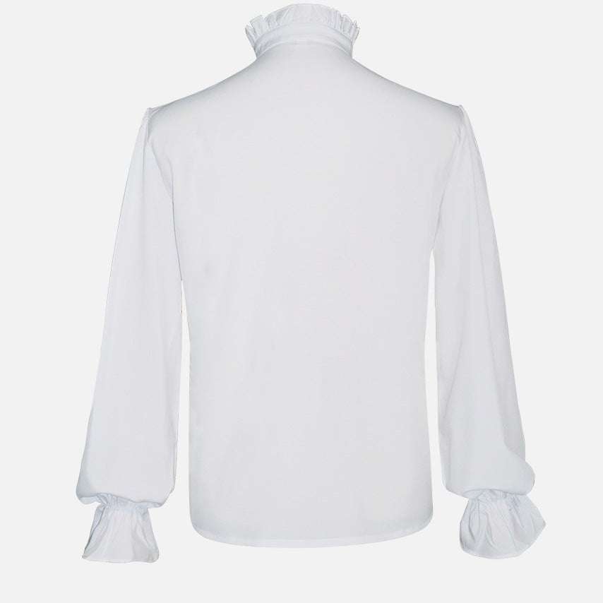 Rüschenhemd Herren | Vampir | Pirat | Jabot | Viktorianisch | 11 Stile-Chaps Herrenmode