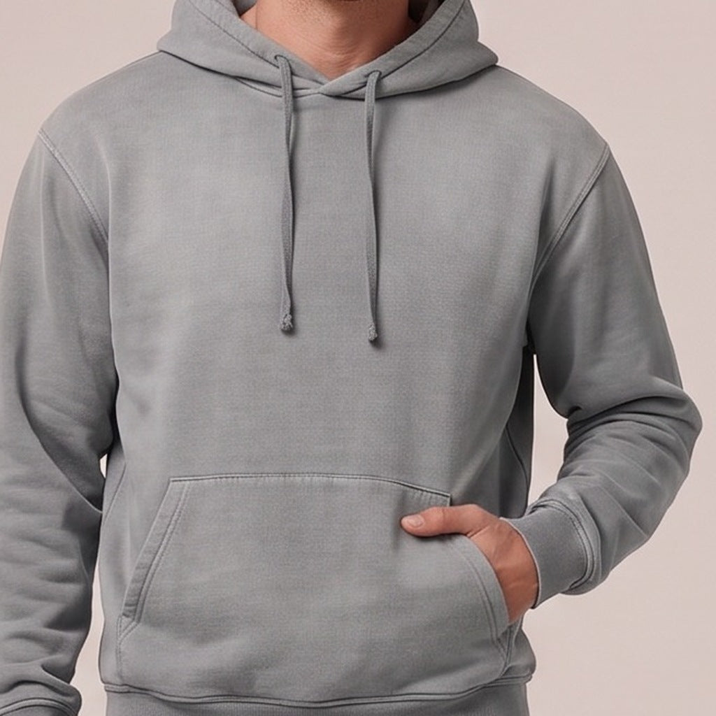 Jogginganzug Herren mit T-Shirt | Hoodie und Jogginghose | Grau-Chaps Herrenmode