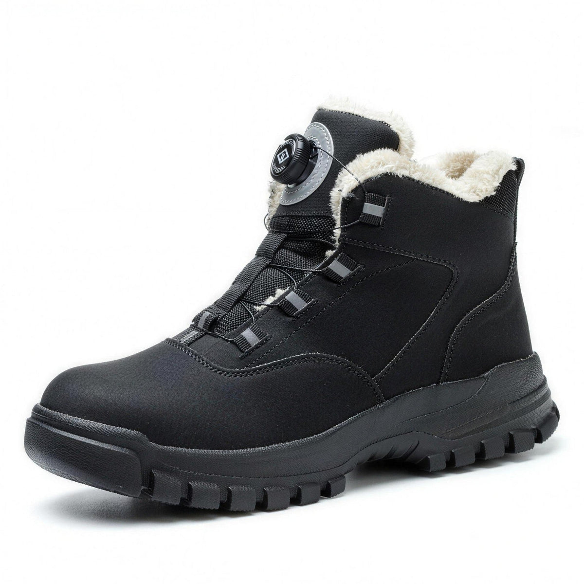 Stahlkappenstiefel Herren | Drehverschluss | Wahlweise Gefüttert