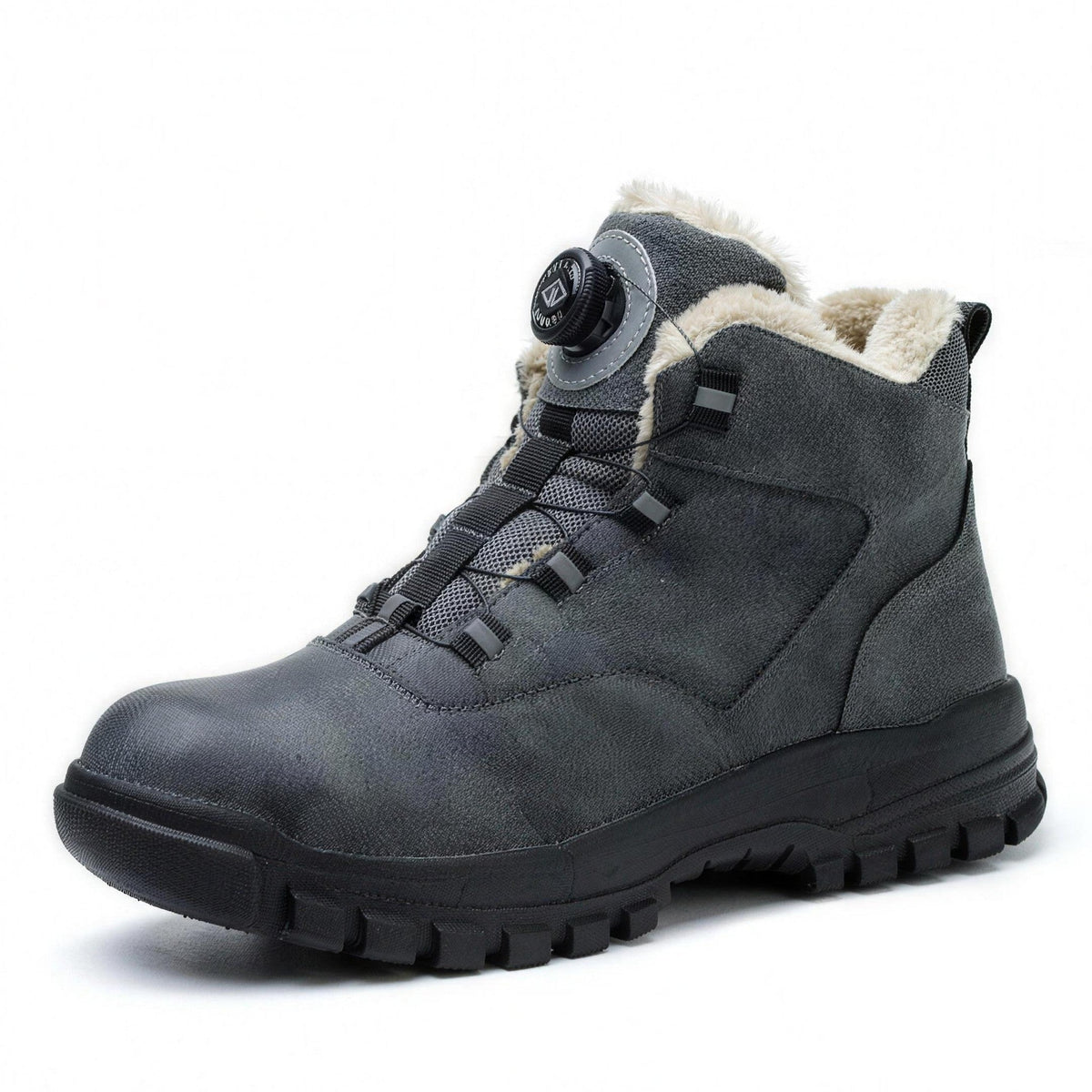 Stahlkappenstiefel Herren | Drehverschluss | Wahlweise Gefüttert