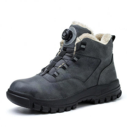 Stahlkappenstiefel Herren | Drehverschluss | Wahlweise Gefüttert