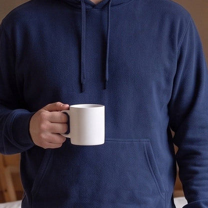 Hausanzug Herren mit Hoodie | Jogginghose | Marineblau-Chaps Herrenmode