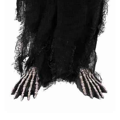 Skelett Füße | Latex Schuhüberzieher | Halloween Kostüm Zubehör-Chaps Herrenmode