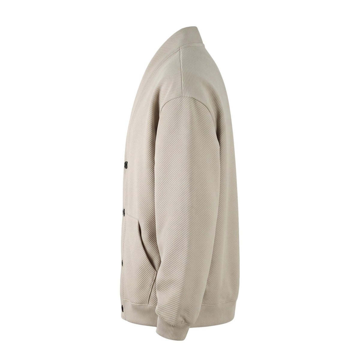 Cardigan Herren | Relaxed Fit | Knopfleiste | Taschen