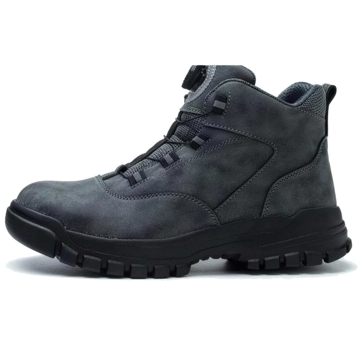 Stahlkappenstiefel Herren | Drehverschluss | Wahlweise Gefüttert
