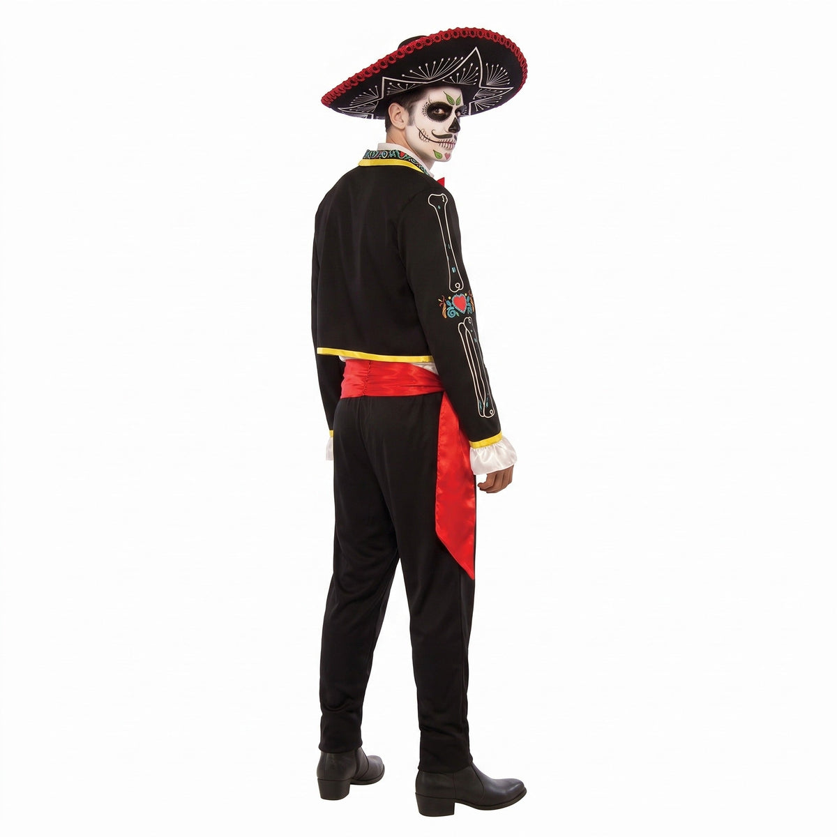 Tag der Toten Kostüm Herren | Sombrero | Jacke | Kummerbund-Chaps Herrenmode