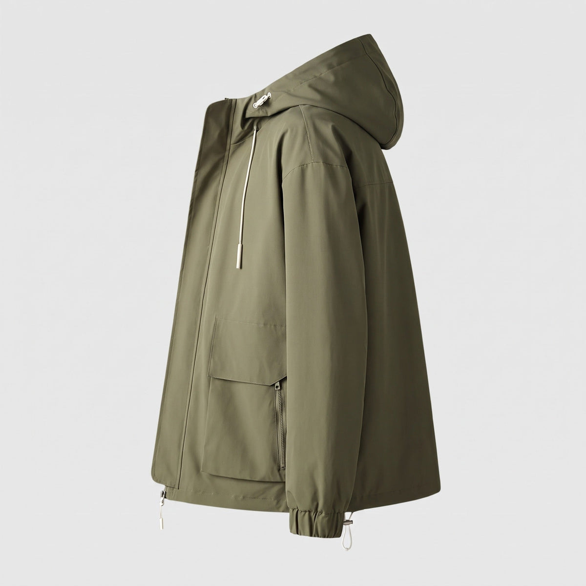 Leichter Windbreaker Herren | Kapuze | Wasserabweisend | Winddicht