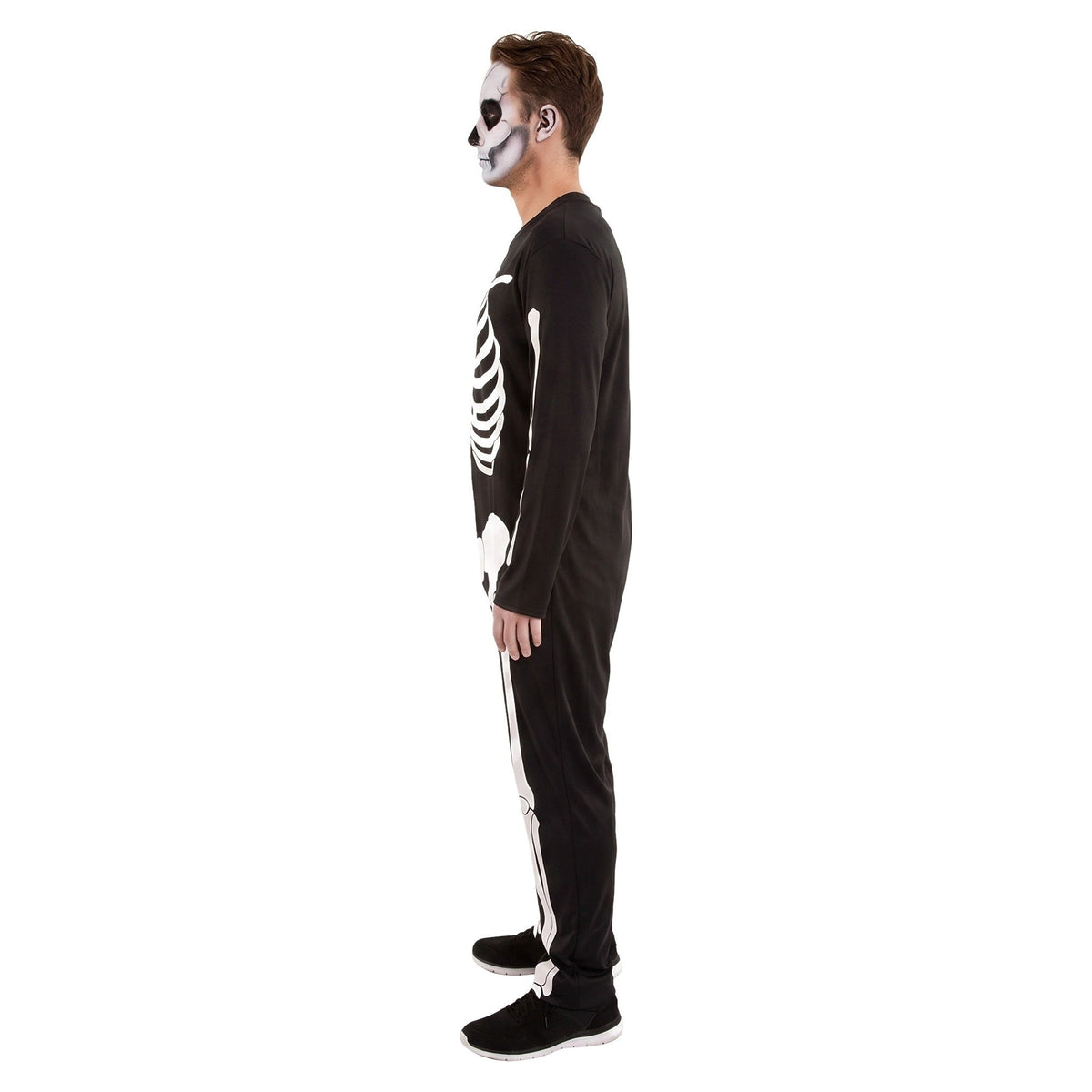 Skelett Overall Herren | Knochen Print | Halloween-Chaps Herrenmode