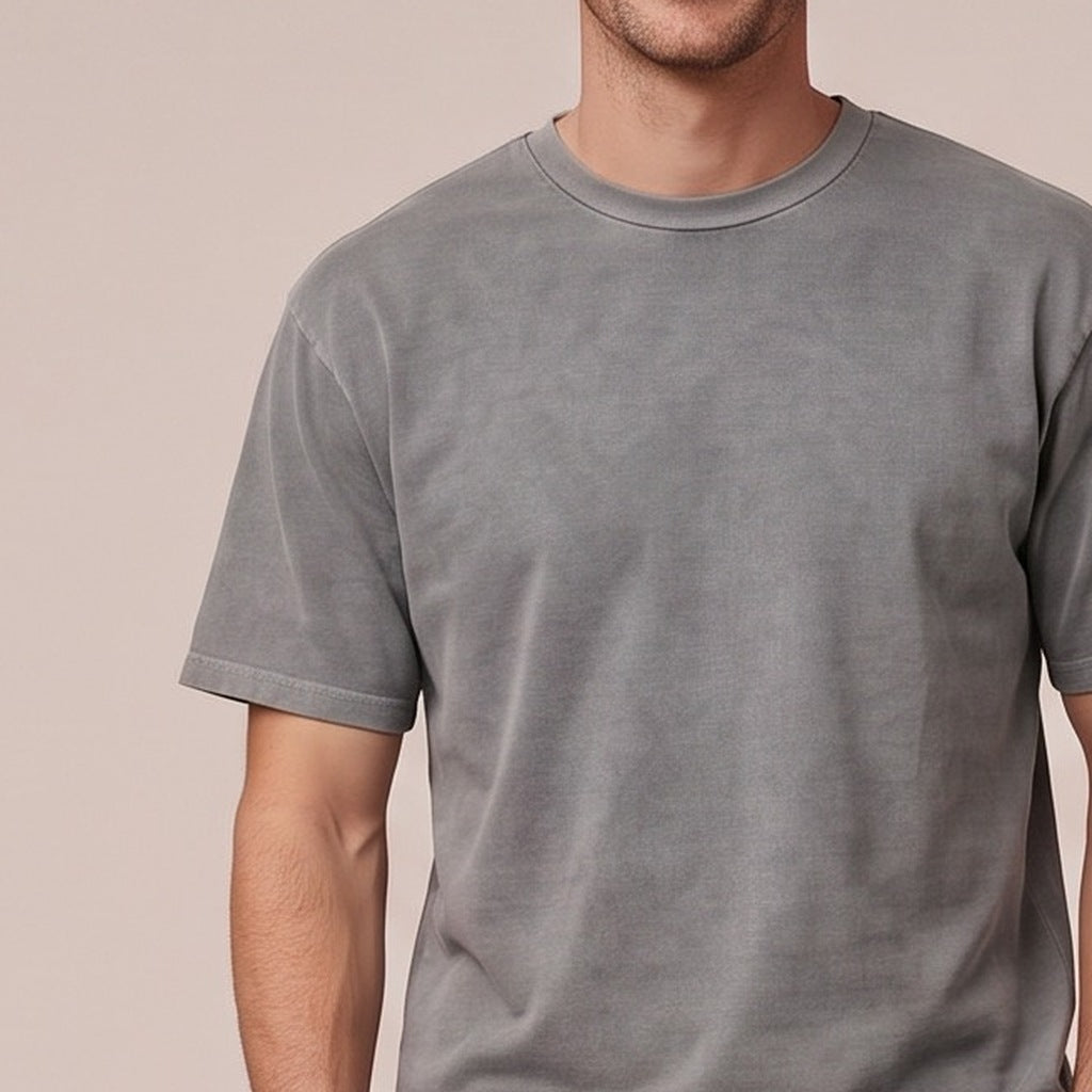 Jogginganzug Herren mit T-Shirt | Hoodie und Jogginghose | Grau-Chaps Herrenmode