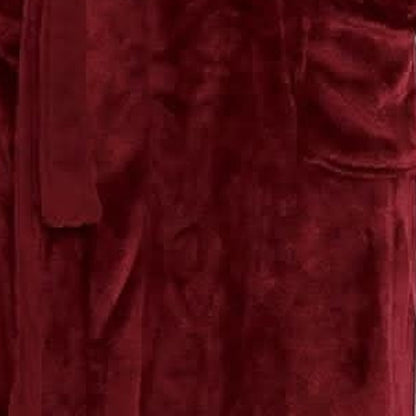 Fleece Bademantel Herren mit Kapuze | Zweifarbig | 10 Farben
