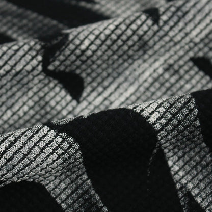 Röntgen Skelett T-Shirt | Oversized | Waffelstruktur | Brustkorb Print-Chaps Herrenmode