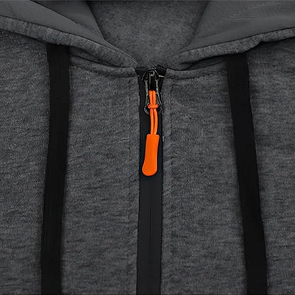 Cargo Jogginganzug Herren | Hoodie mit Reißverschlusstaschen | 6 Farben-Chaps Herrenmode
