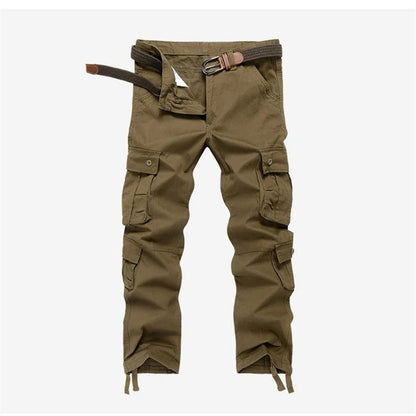 Arbeitshose Herren | Cargo | Baumwolle | 8 Taschen