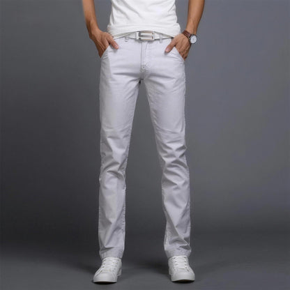 Stretch Chinohose Herren | Baumwolle | Gerades Bein