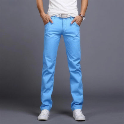 Stretch Chinohose Herren | Baumwolle | Gerades Bein